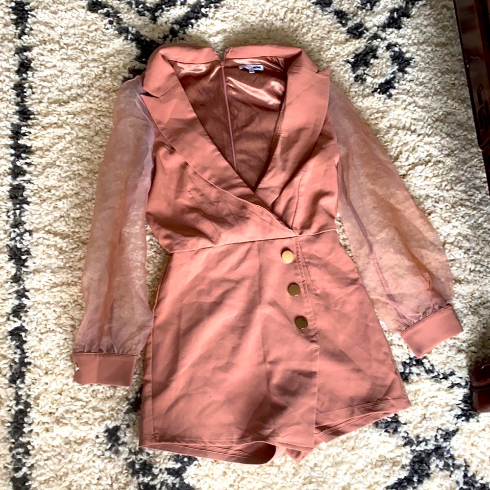 Fashion Nova Blazer Romper